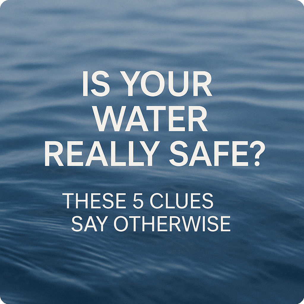 Is Your Water Really Safe? These 5 Clues Say Otherwise - drinkrippl.com