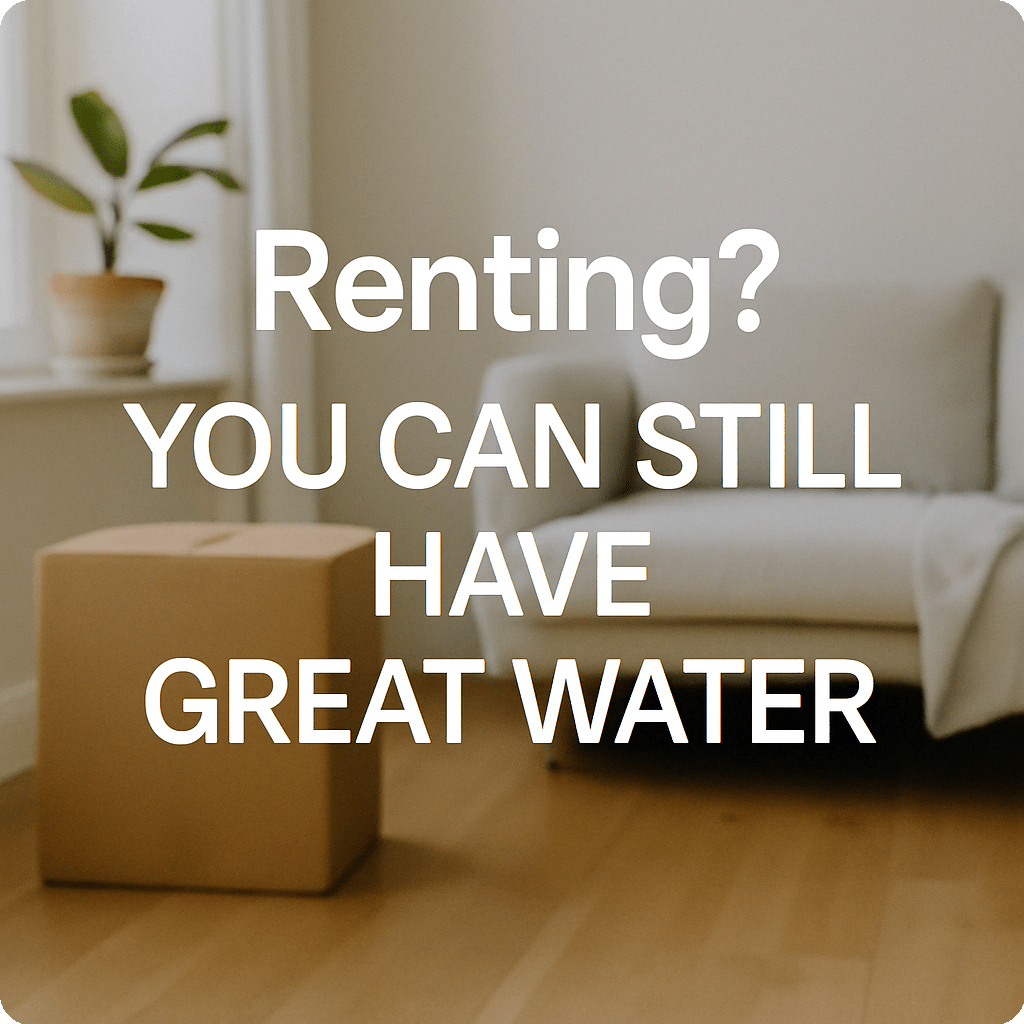 Renting? You Can Still Have Great Water - drinkrippl.com