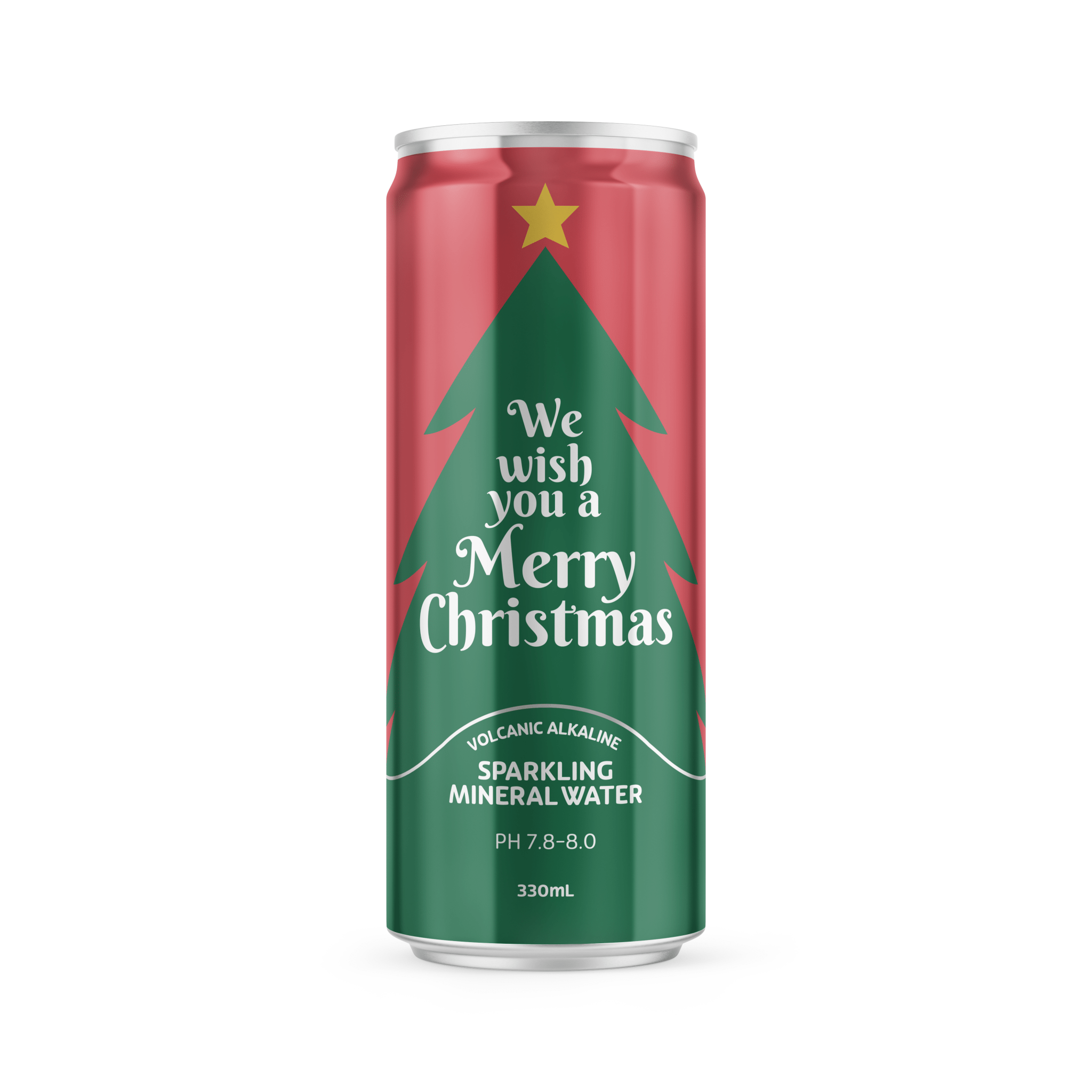 24 Pack - Christmas Limited Edition Sparkling Mineral Water (Only 250 Available) - drinkrippl.com