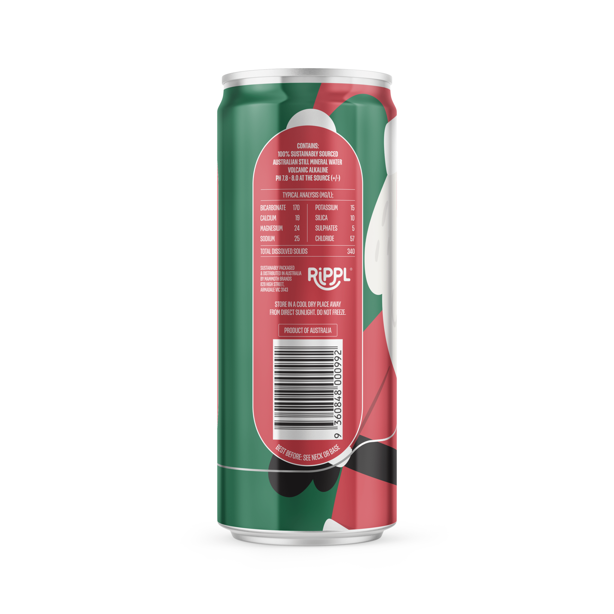 24 Pack - Christmas Limited Edition Still Mineral Water (Only 250 Available) - drinkrippl.com