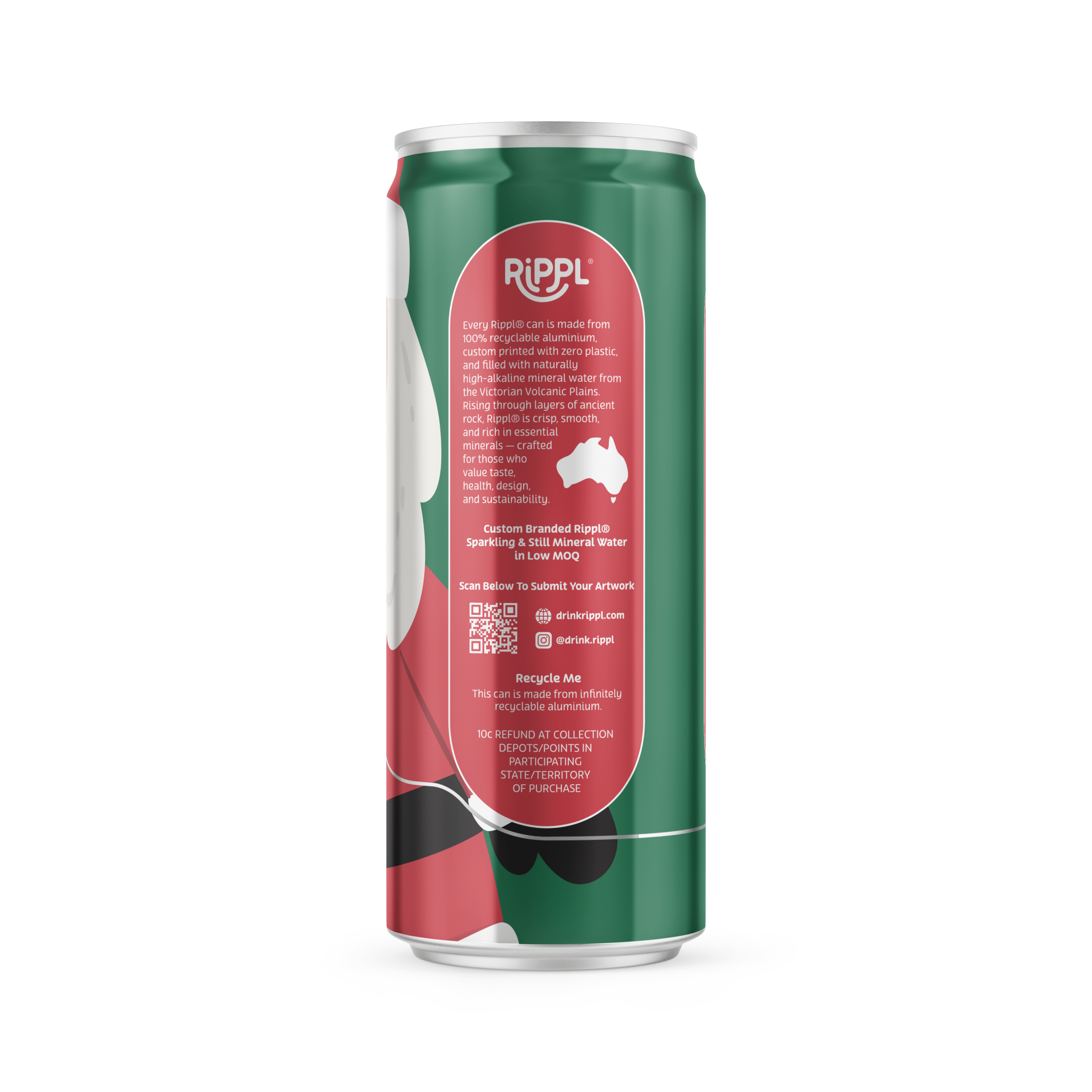 24 Pack - Christmas Limited Edition Still Mineral Water (Only 250 Available) - drinkrippl.com