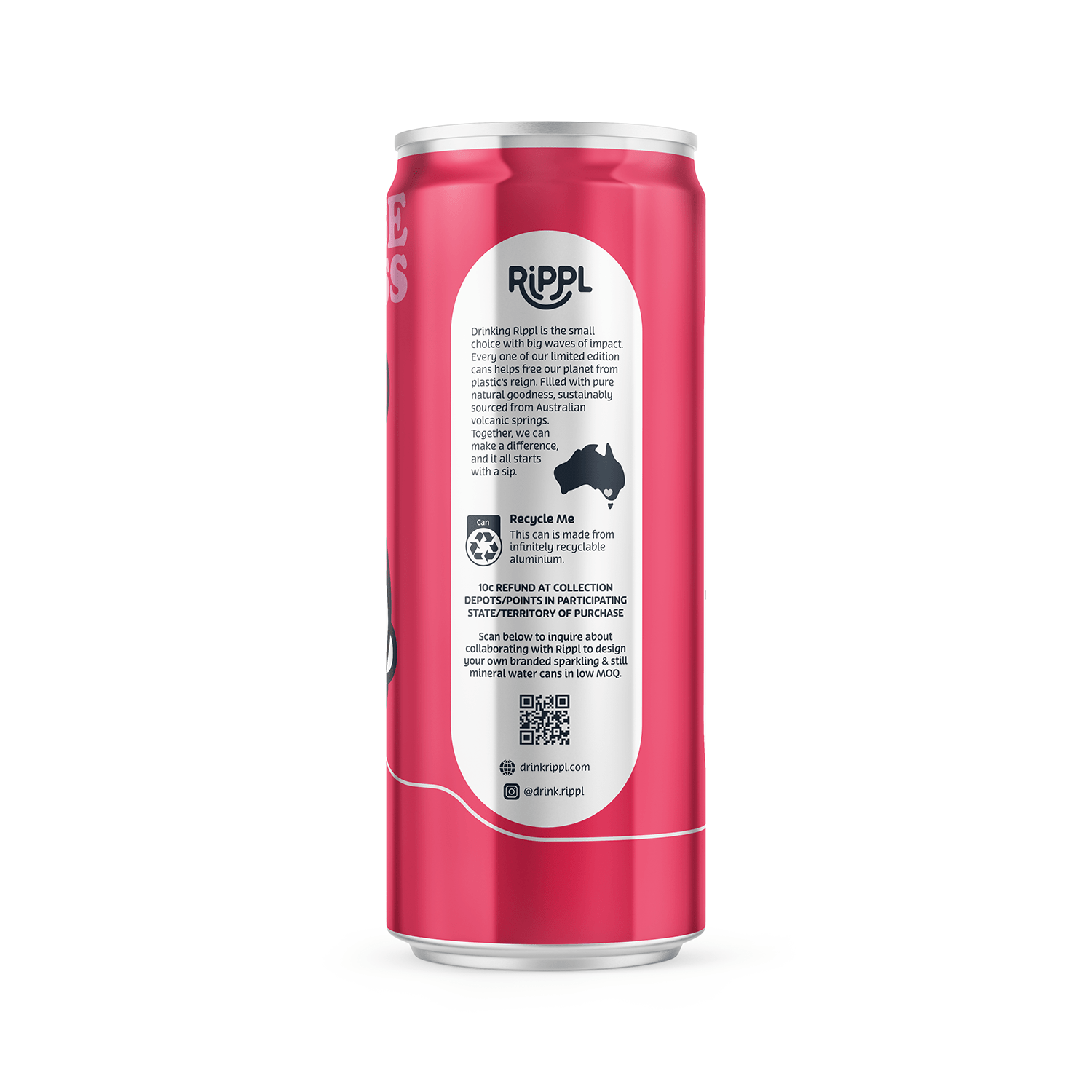 Hello Kitty - My Melody Mineral Water - 330ml (Only 240 Available) - drinkrippl.com
