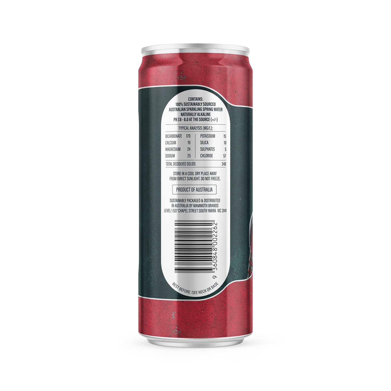 Ladypool Sparkling Mineral Water - 330ml (Only 240 Available) - drinkrippl.com