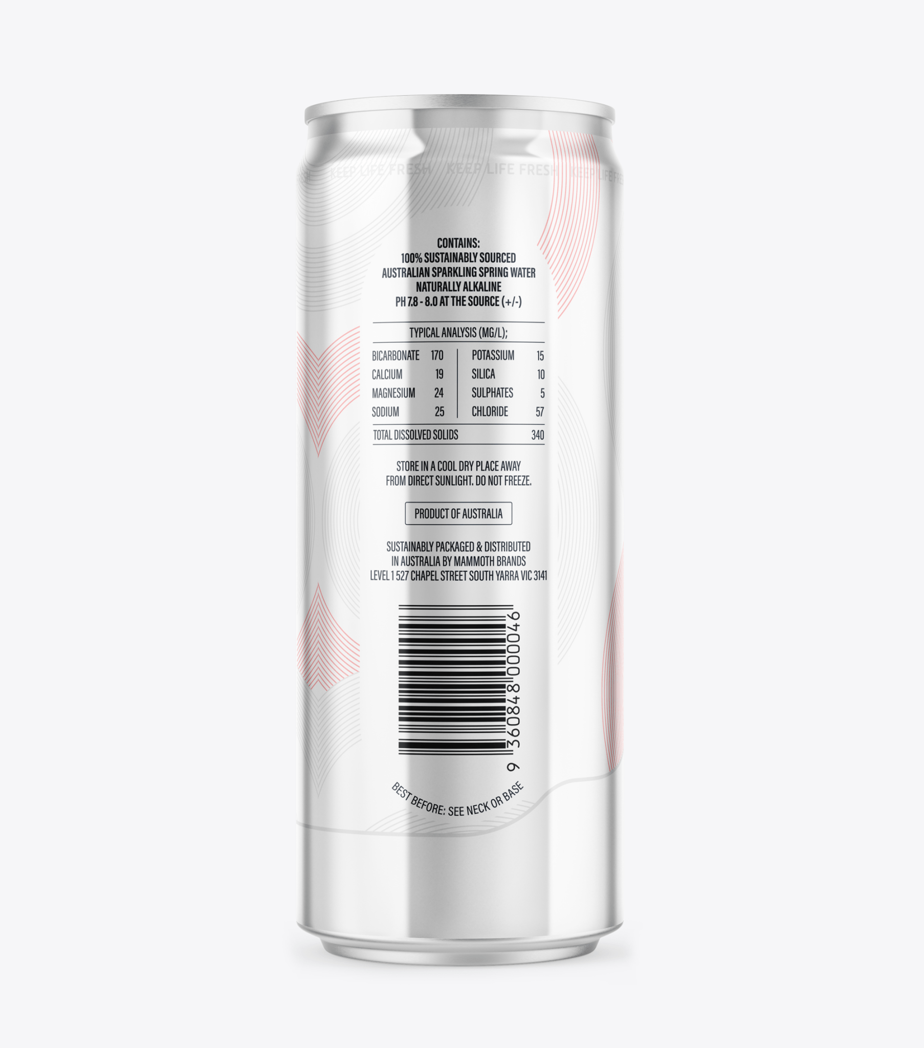 Rippl Circular Mineral Water - 330ml - drinkrippl.com