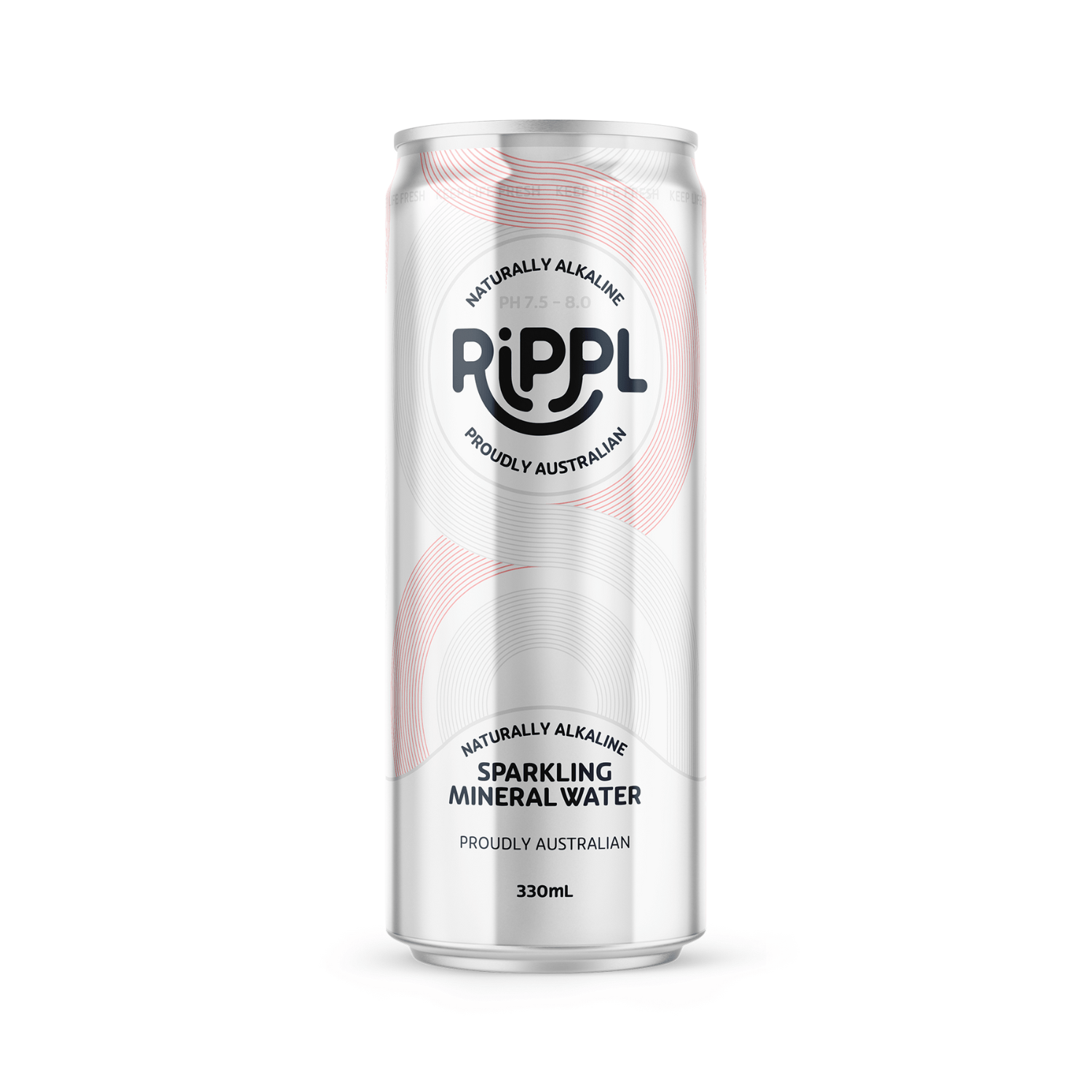 Rippl Circular Mineral Water - 330ml - drinkrippl.com