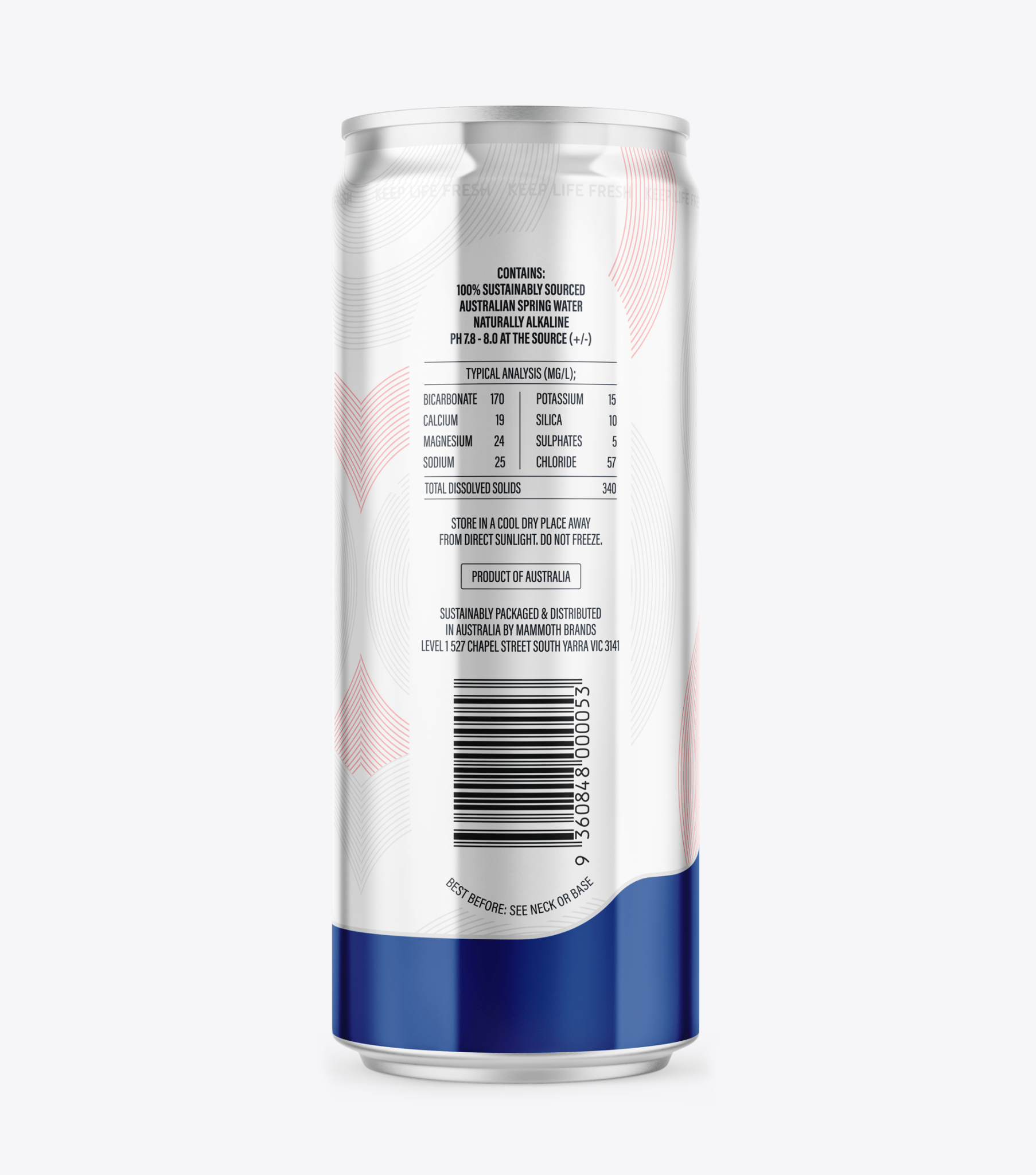 Rippl Circular Mineral Water - 330ml - drinkrippl.com