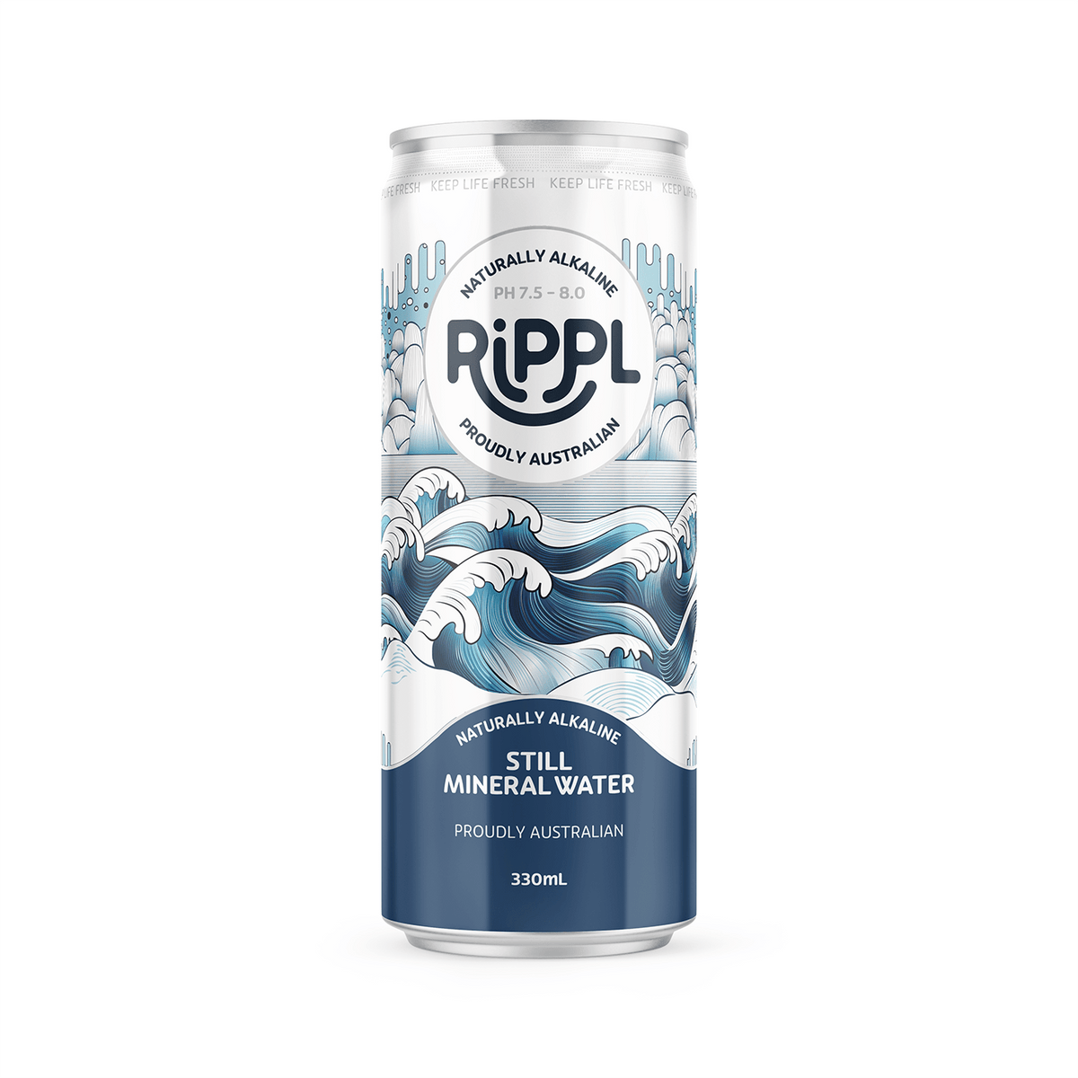 12 Pack - Rippl Wave Still Mineral Water