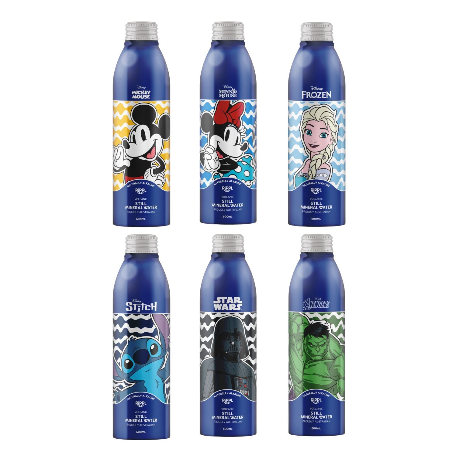 Limited Edition Disney 6 Pack of Still Mineral Water - 600ml (Available from mid December)