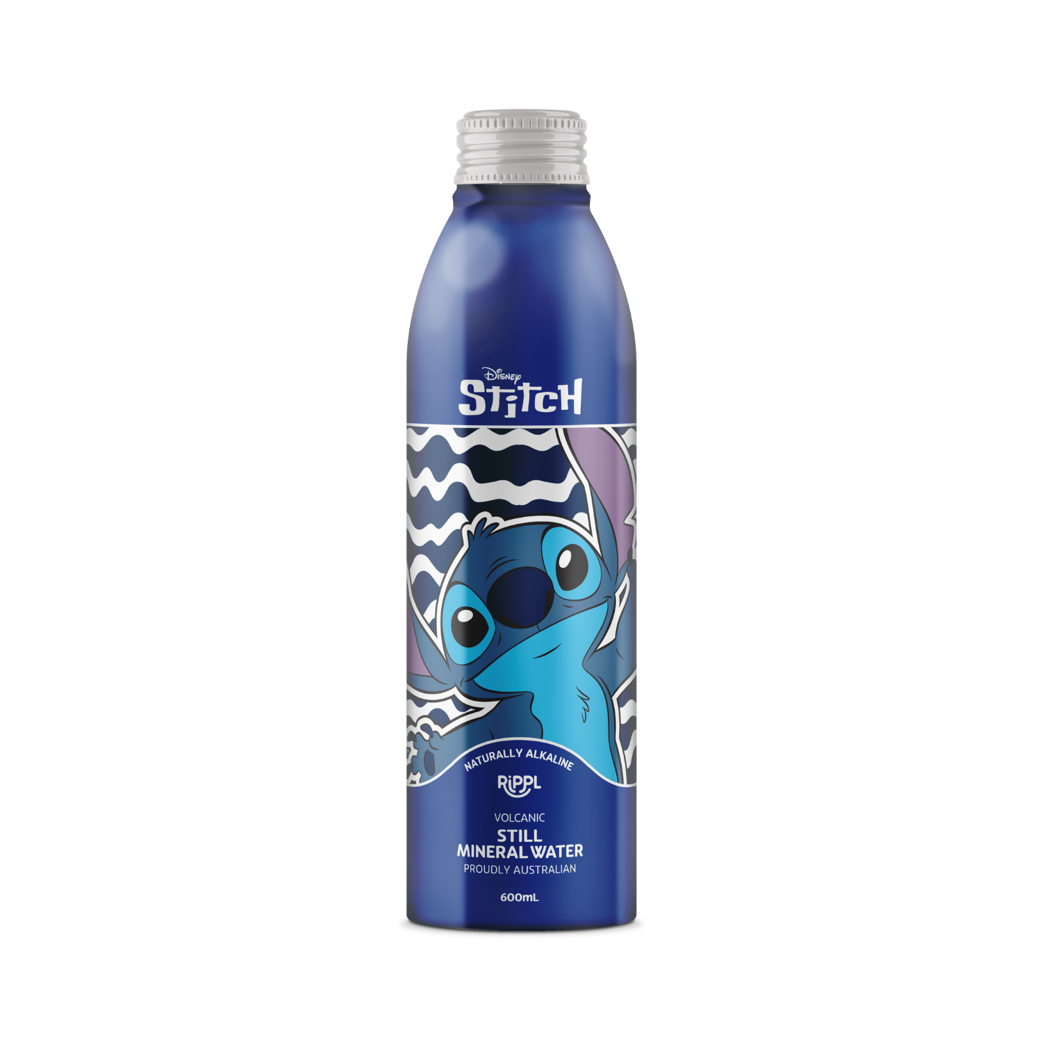 Limited Edition Stitch Still Mineral Water - 600ml (1 of 6 Collectible Designs)