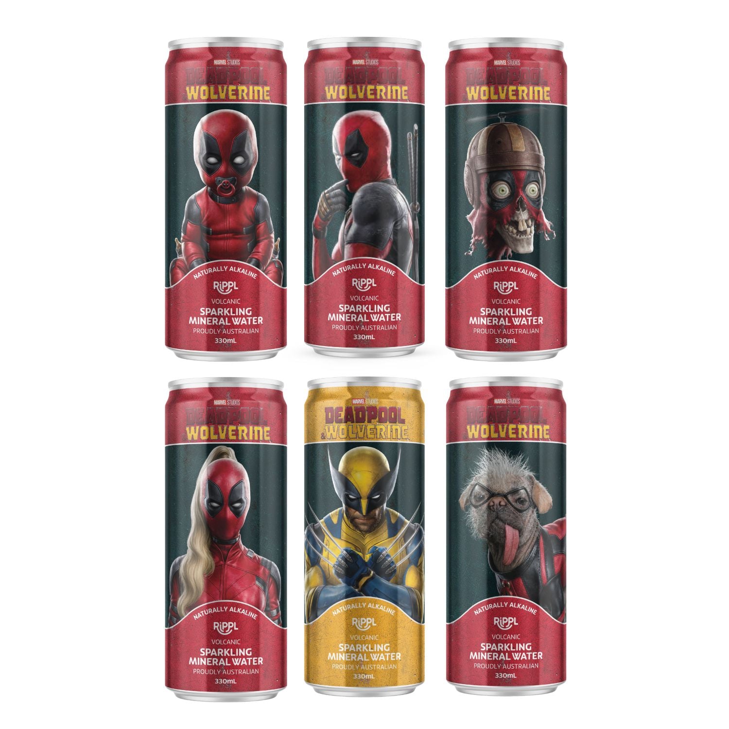 Premium Limited Edition Deadpool & Wolverine Collection - 6 Pack