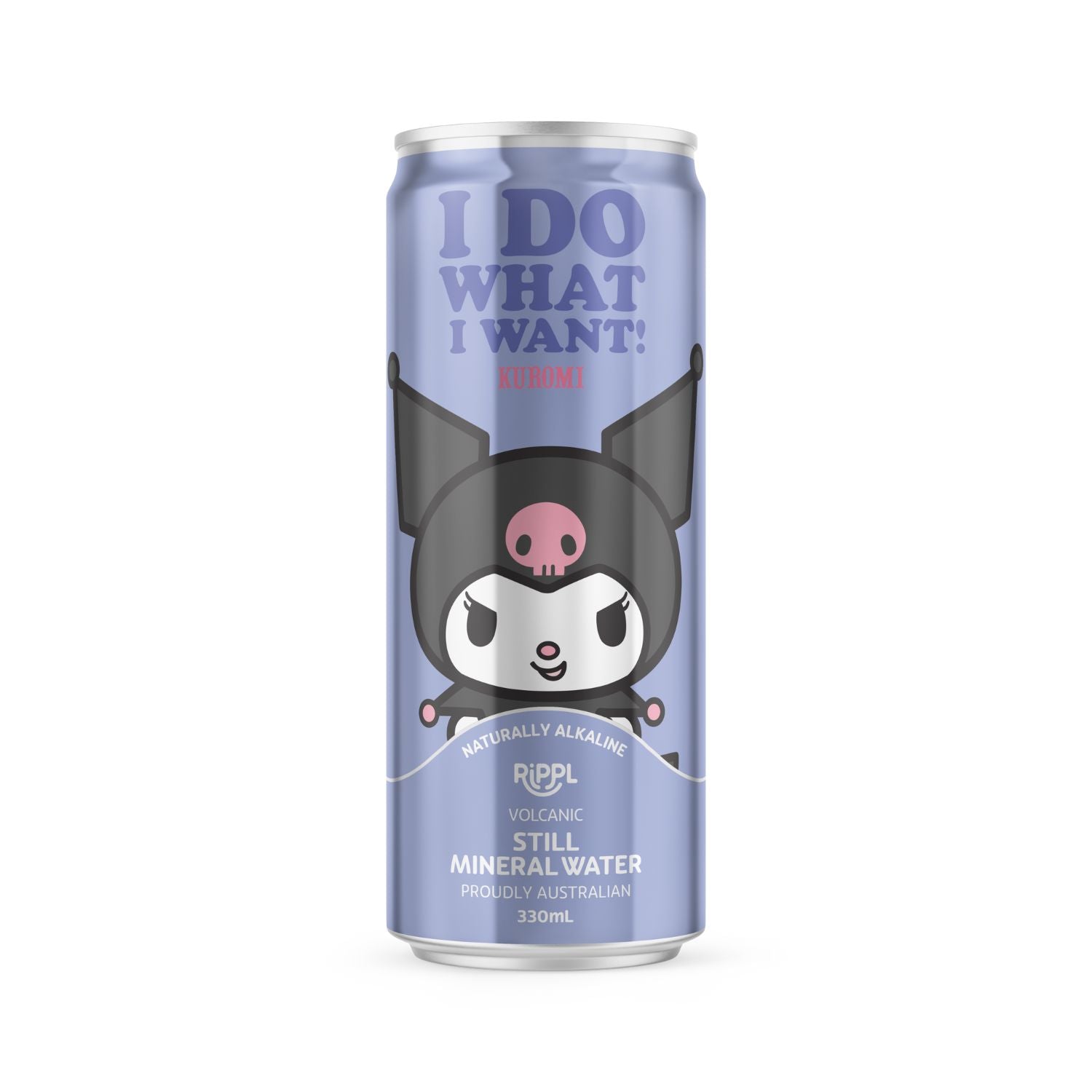 Hello Kitty - Kuromi Mineral Water - 330ml (Only 240 Available) - drinkrippl.com