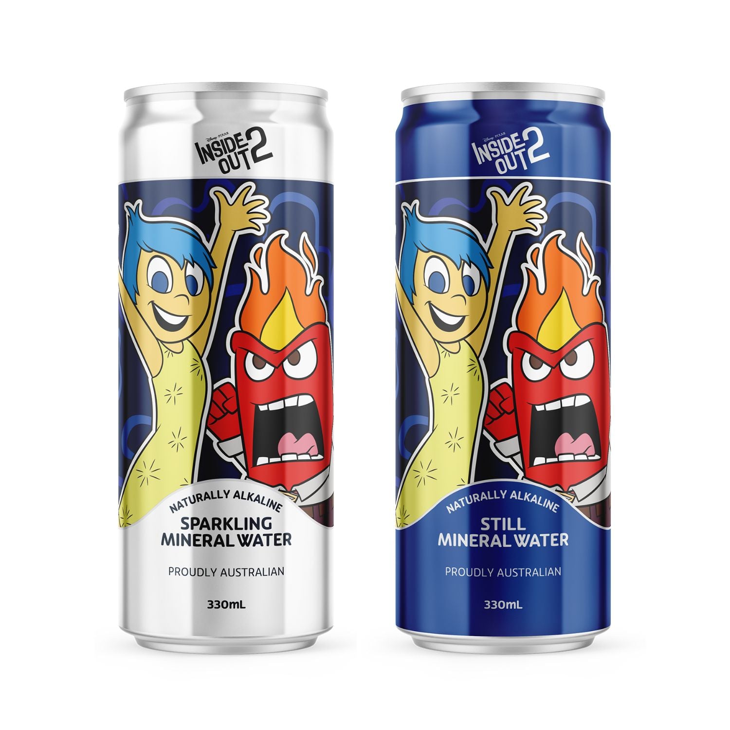 Inside Out (Joy and Anger) Mineral Water - 12 Pack