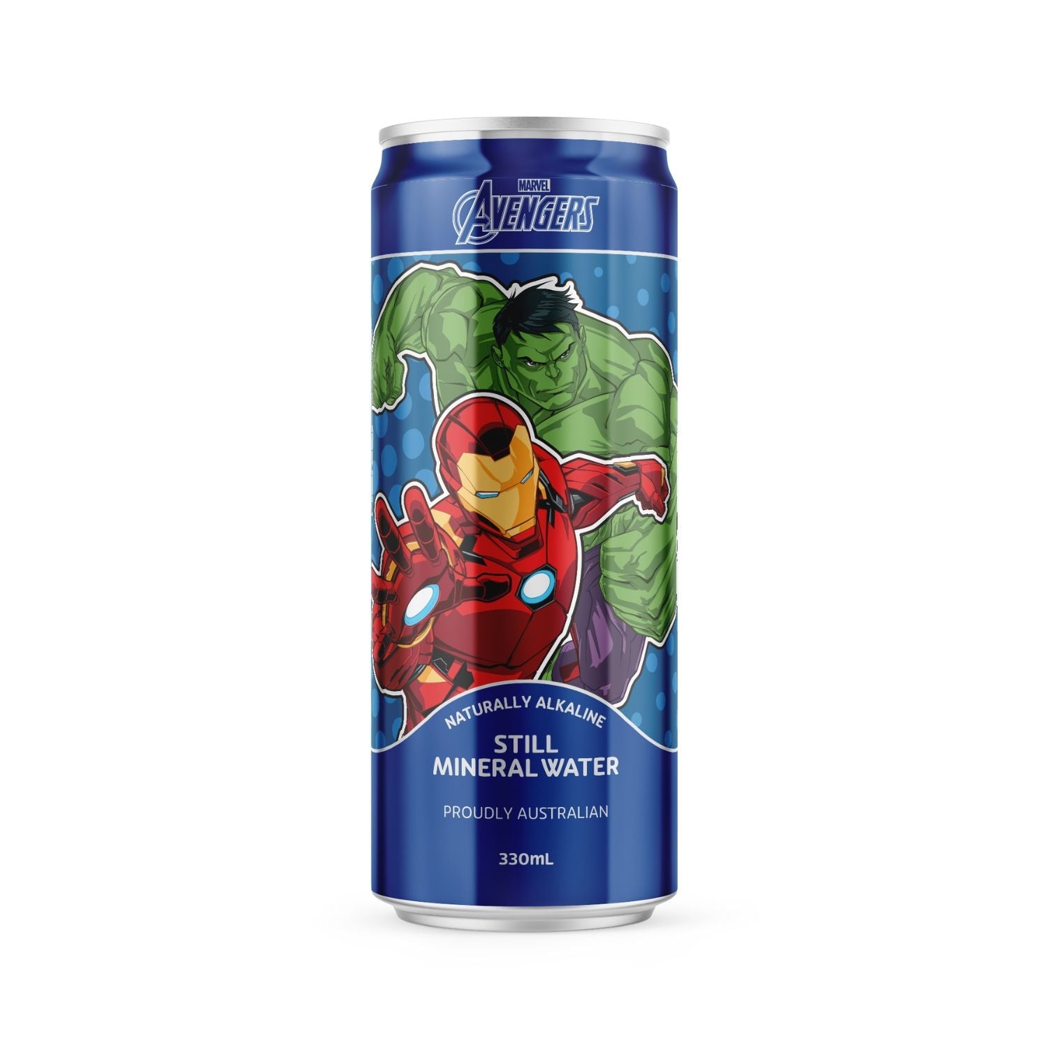 Iron Man & Hulk Mineral Water - 330ml - drinkrippl.com