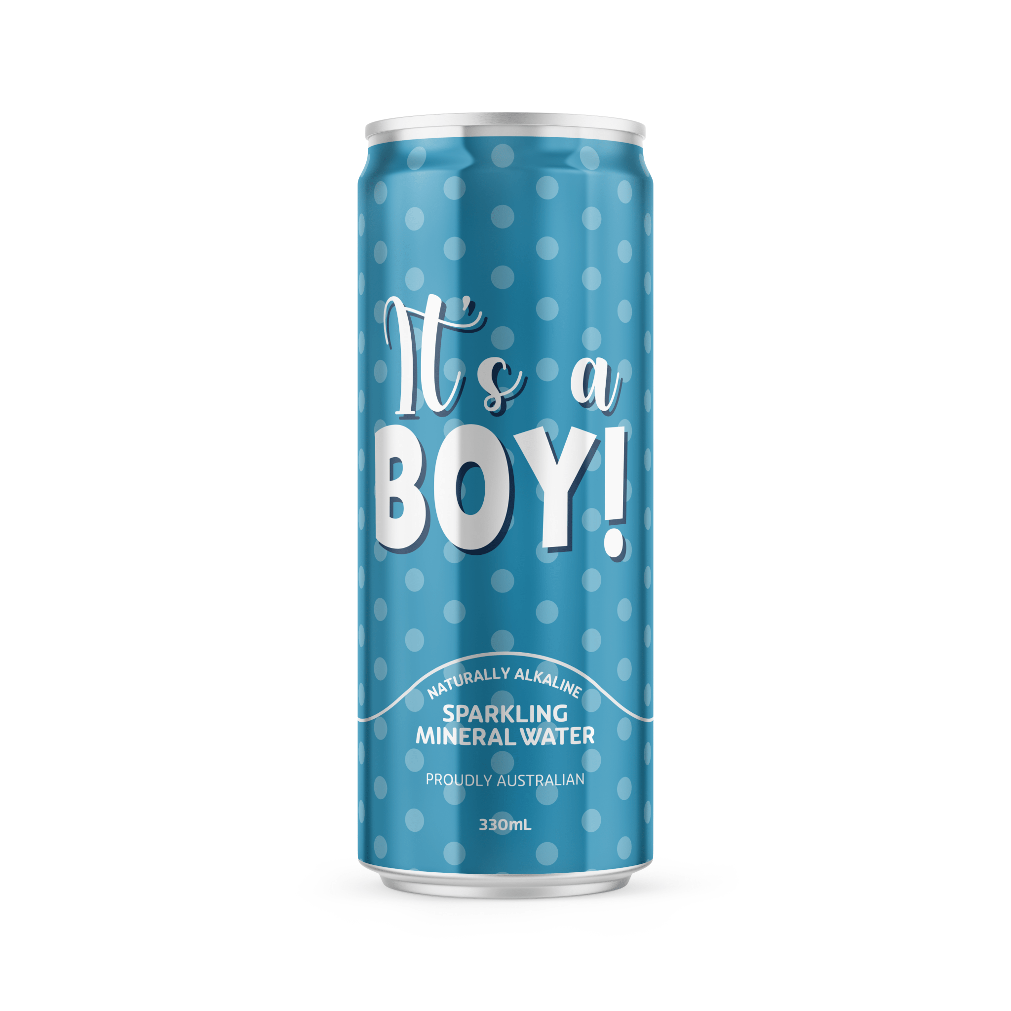 It's a Boy Mineral Water - 330ml - drinkrippl.com