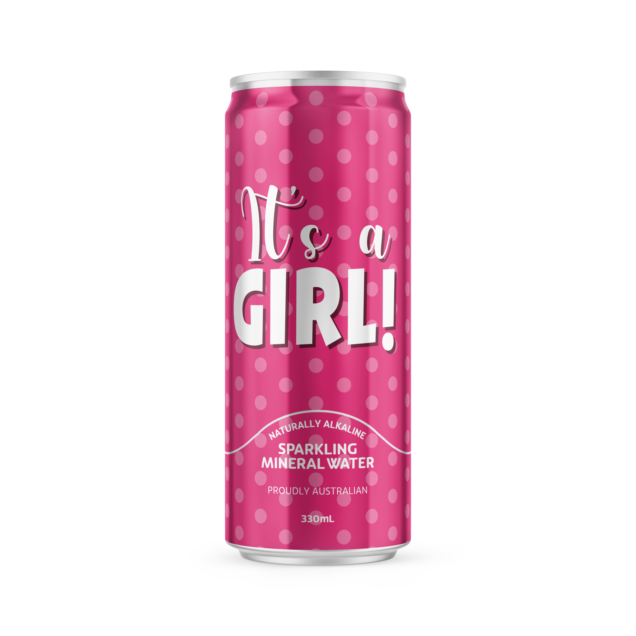 "It's a Girl!" Mineral Water - 330ml - drinkrippl.com