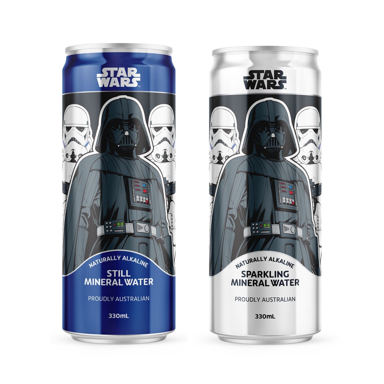 Limited Edition Star Wars Collection Pack of 6 Mineral Water – 330ml - drinkrippl.com