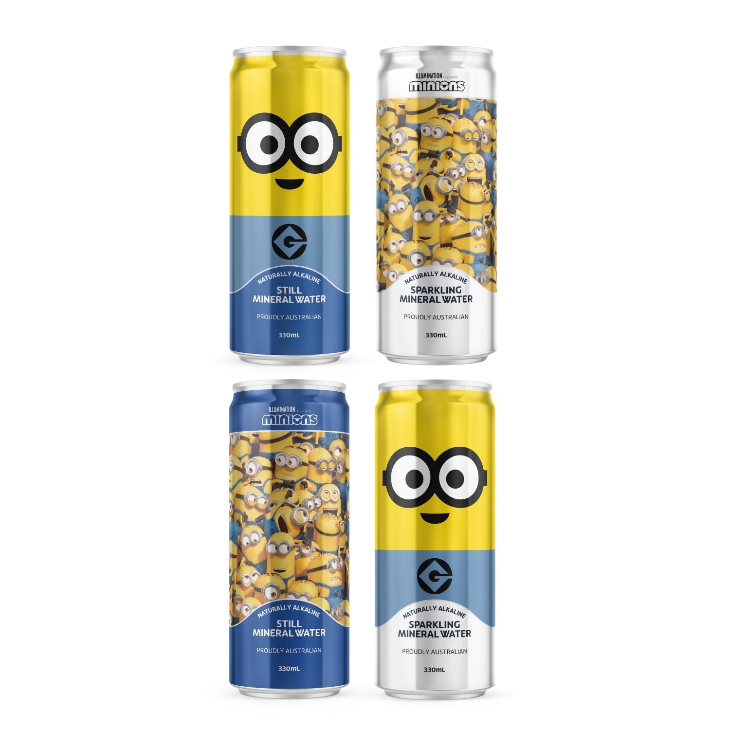 Minions Limited Edition Mineral Water - Pack of 12 - drinkrippl.com