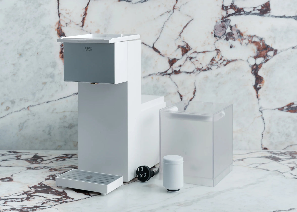 Rippl Nano unit, tank, filter and drip tray