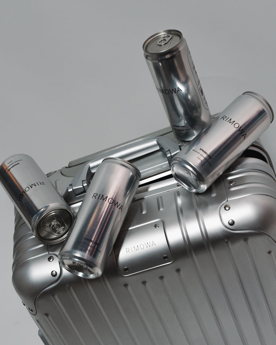 Custom branded RIMOWA cans