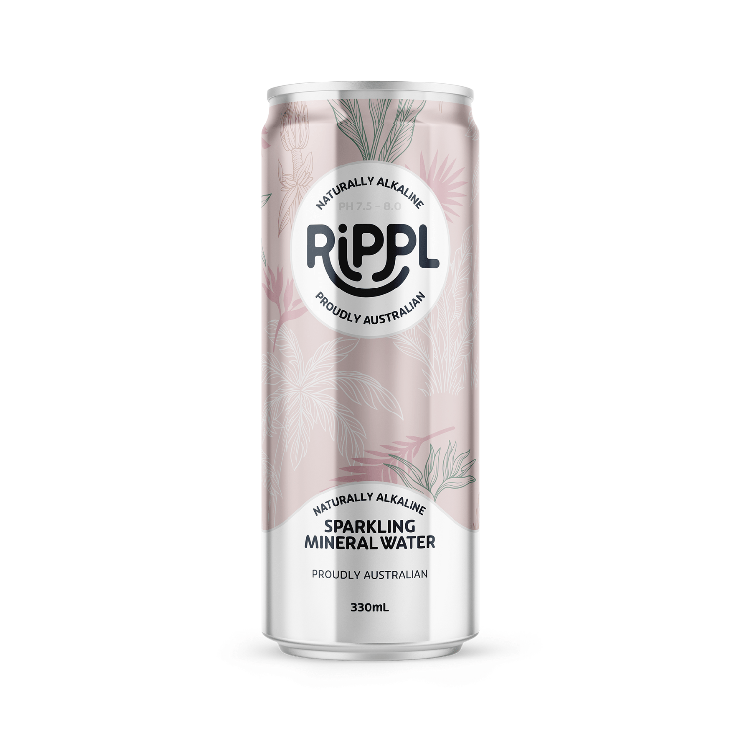 Rippl Floral Mineral Water - 330ml - drinkrippl.com