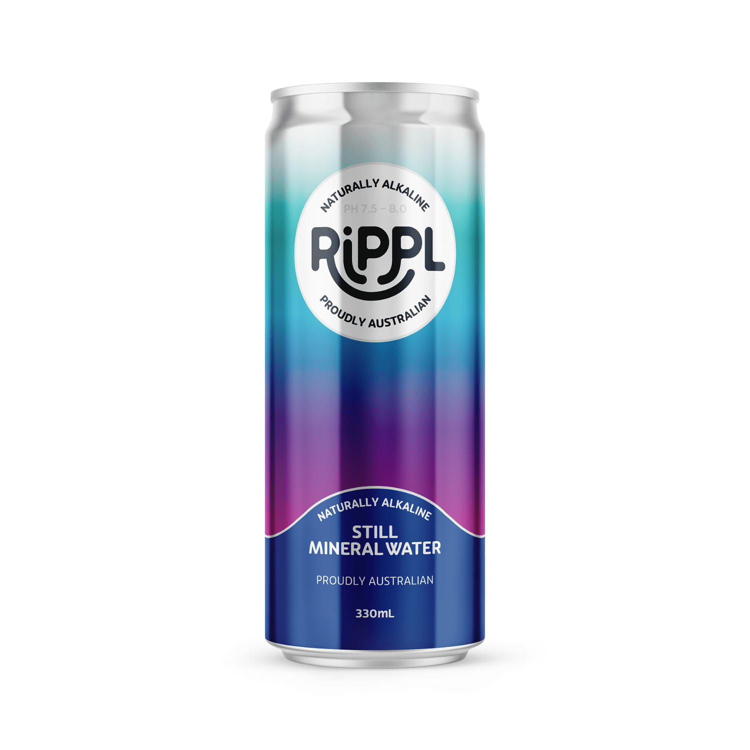 Rippl Ombre Mineral Water - 330ml - drinkrippl.com