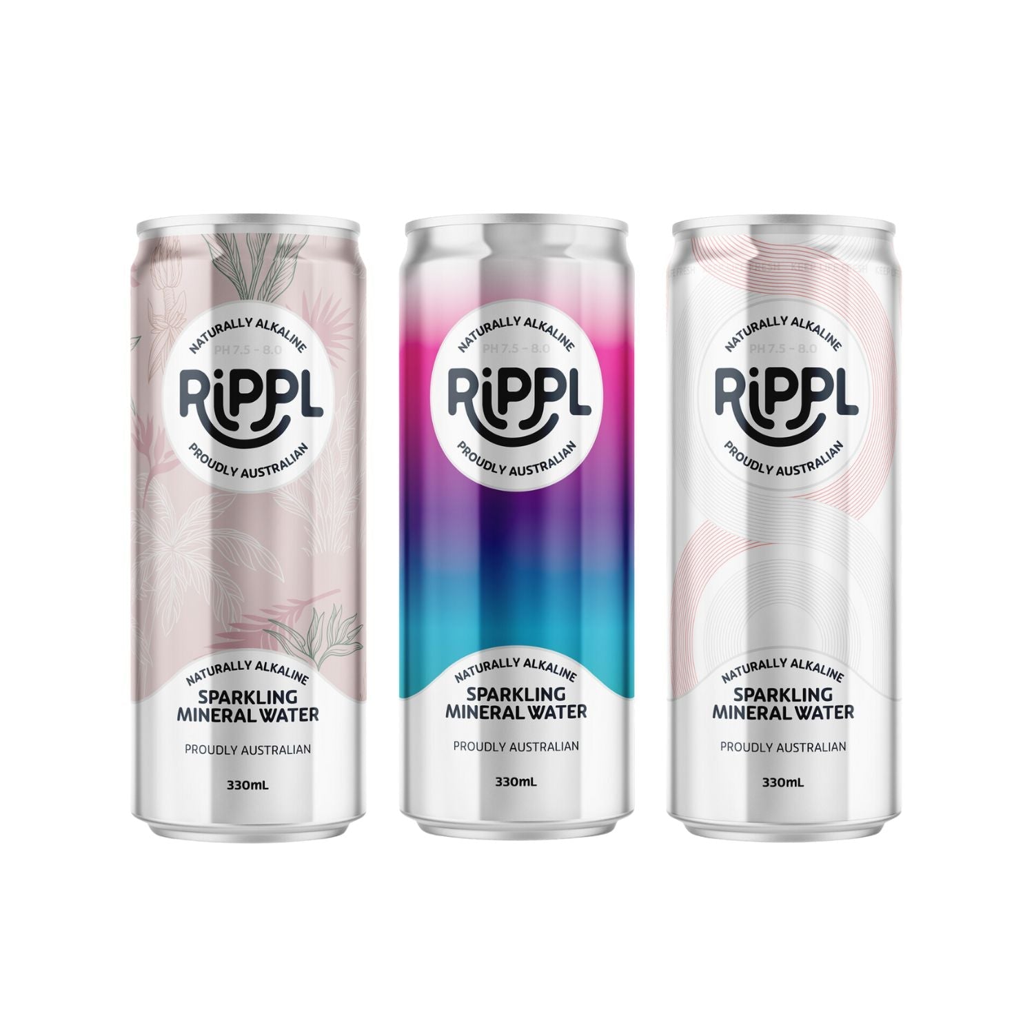 Rippl Original Sparkling Mineral Water - Pack of 6 - drinkrippl.com